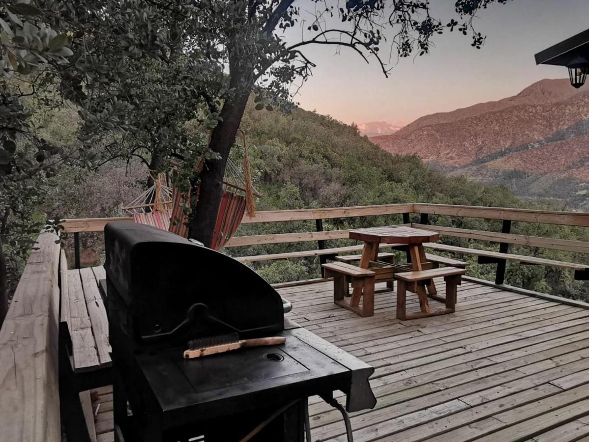 Cabana San Jose Del Maipo Sector La Obra Los Chacayes Bagian luar foto